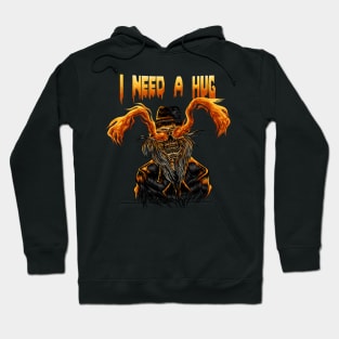 Skull -I Need A Hug Hoodie